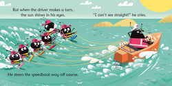 Phonics [ Phonics Stories ] Bumble Bees on Water Skis - Wee Little Books