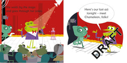 Phonics [ Phonics Stories ] Chameleon comedian - Wee Little Books