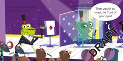 Phonics [ Phonics Stories ] Chameleon comedian - Wee Little Books