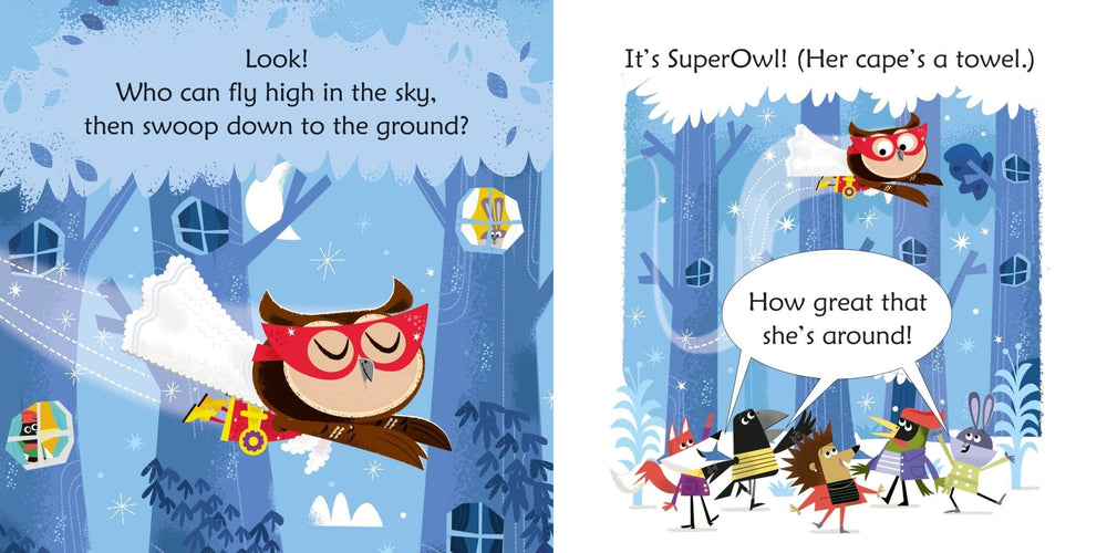 Phonics [ Phonics Stories ] Owl in a towel - Wee Little Books