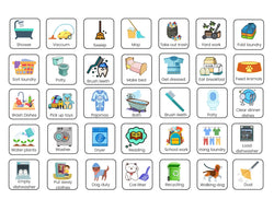 PRINTABLE 2 Page [Activity Sheets] Daily Responsibility Chart - Wee Little Books