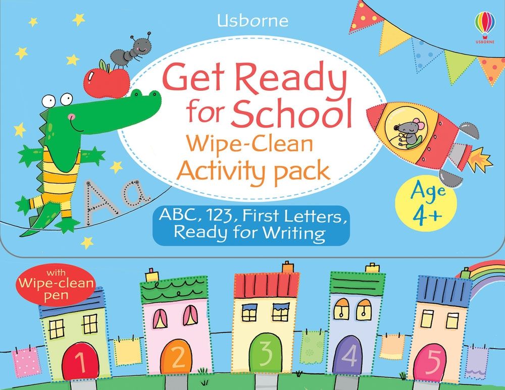 School Skills Carry Case: Wipe - Clean Learning Adventure - Wee Little Books