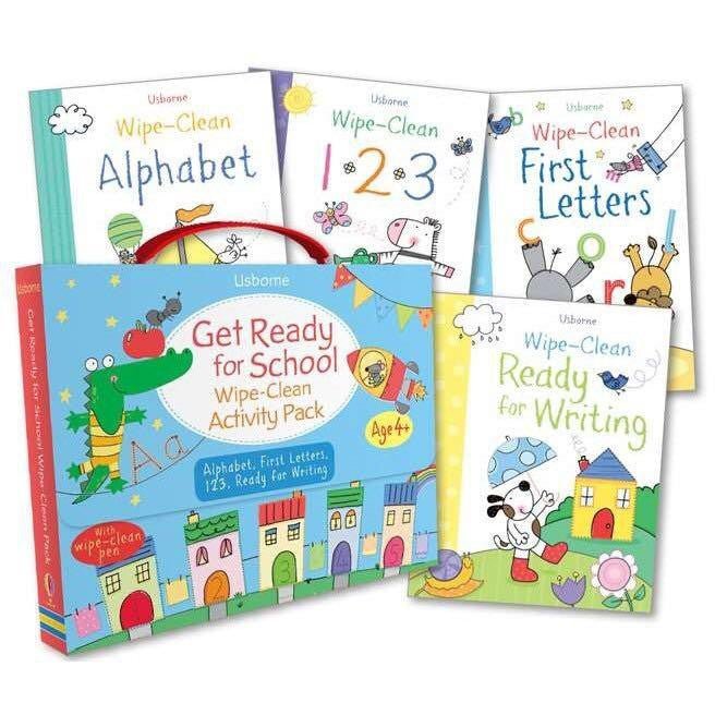 School Skills Carry Case: Wipe - Clean Learning Adventure - Wee Little Books