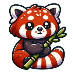 Single Stickers [ High quality 2.5 inches ] Cute Animals - Wee Little Books