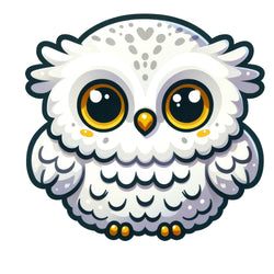 Single Stickers [ High quality 2.5 inches ] Cute Animals - Wee Little Books