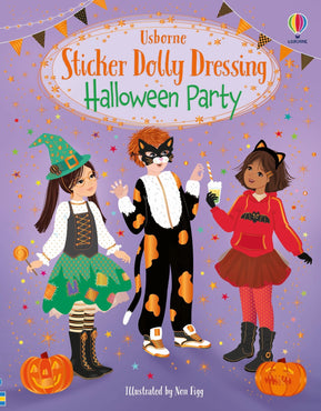 Sticker Dolly Dressing [ Sticker Story Book ] Halloween Party - Wee Little Books