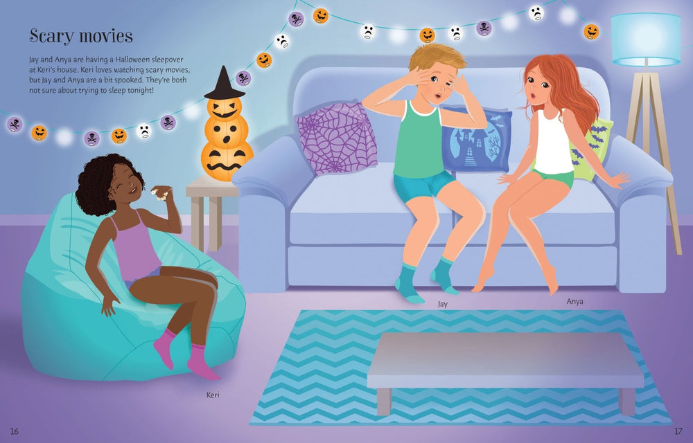 Sticker Dolly Dressing [ Sticker Story Book ] Halloween Party - Wee Little Books