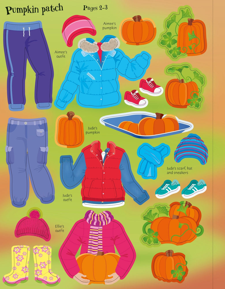 Sticker Dolly Dressing [ Sticker Story Book ] Trick or treat - Wee Little Books