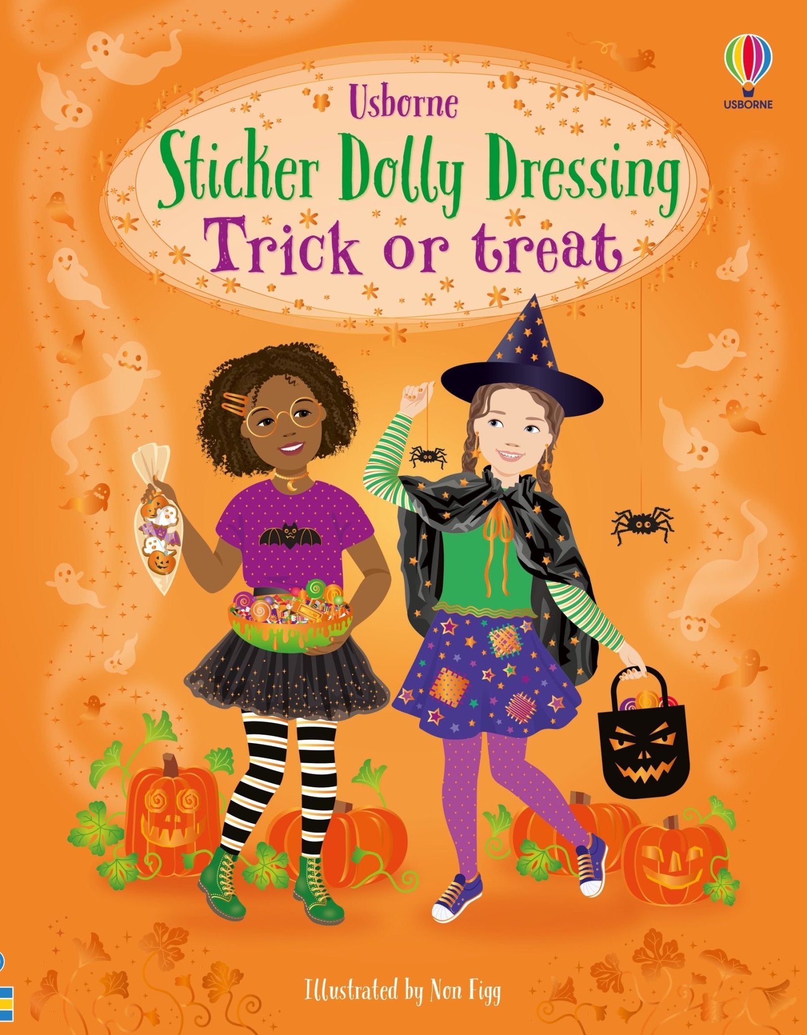 Sticker Dolly Dressing [ Sticker Story Book ] Trick or treat - Wee Little Books
