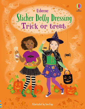 Sticker Dolly Dressing [ Sticker Story Book ] Trick or treat - Wee Little Books